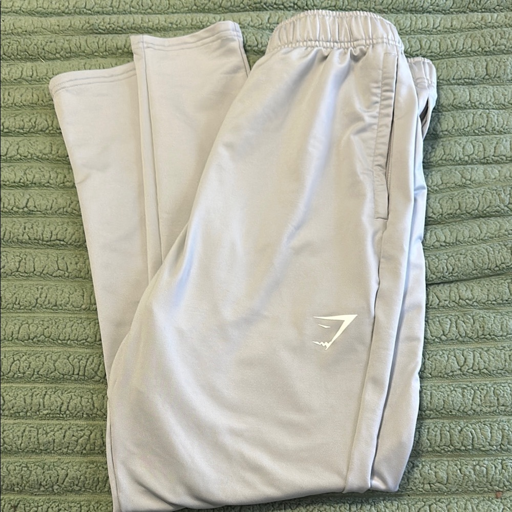 Men's Light Gray Gym Pants